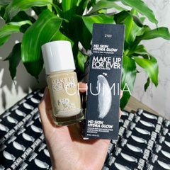 Kem nền MAKE UP for ever hd skin hydra glow 30ml - 1Y00