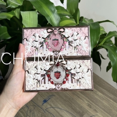 Phấn mắt FLOWER KNOWS strawberry cupid - #02 quả dâu hồng