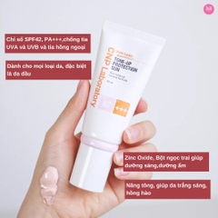 Kem chống nắng nâng tone CNP laboratory tone-Up SPF42 PA+++ (2 tuýp 50ml + 31ml)