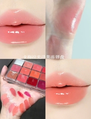 Bảng son CARMELA velvet mist lipstick - #07 white moonlight