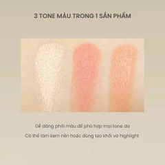 Che khuyết điểm REVECEN 3 complex - #coralpink+honeypeach+lightbeige