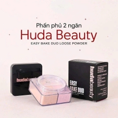 Phấn phủ HUDA easy bake duo 2*6.5g - #cherry peach