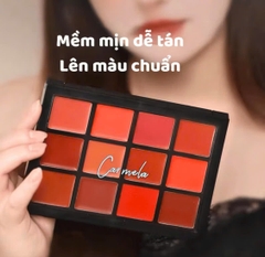 Bảng son CARMELA fog face velvet lipstick (mới 2026)