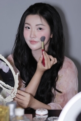 Cọ má hồng CHICHODO thân đỏ - No.13