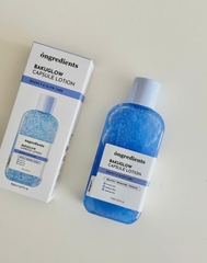 Kem dưỡng ONGREDIENTS bakuglow capsule lotion 150ml (chai xanh dương)