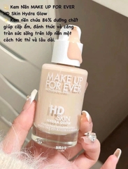 Kem nền MAKE UP for ever hd skin hydra glow 30ml - 1R00