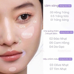 Che khuyết điểm GIRLS CRUSH (tím) - #00 light pink