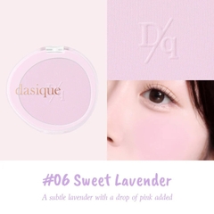 Má hồng DASIQUE soft blur cheek - #06 sweet lavender