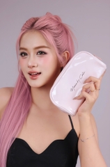 Bộ cọ trang điểm CELIN 12 cây + có túi (trắng)