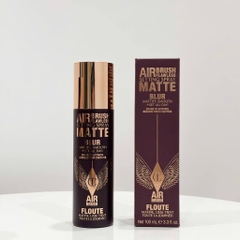 Xịt khoá nền CHARLOTTE air brush matte blur 100ml - vỏ nhám (da dầu)