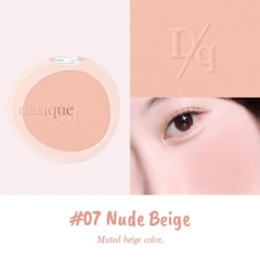 Má hồng DASIQUE soft blur cheek - #07 nude beige