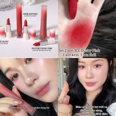 Set son 3CE bite into velvet (1 thỏi, 1 kem) - #daffodil #knit