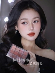 Bảng son CARMELA velvet blur - #0627 light euro (bảng nâu)