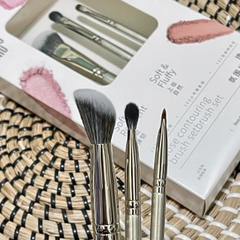 Set 3 cọ GUOXIAONIU rose gold glam - 112, 102, 103