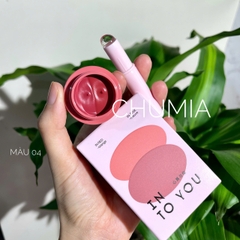 Son hũ INTO YOU clash & duo lip mud (hũ 2 màu) - #CD04