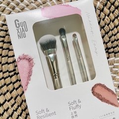 Set 3 cọ GUOXIAONIU rose gold glam - 112, 102, 103
