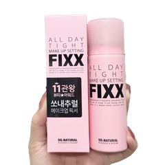 Xịt khoá nền FIXX all day tight 75ml #so.natural powder 4