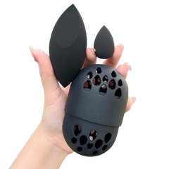 Mút tán nền DREAMER UMI (2 cục + hộp silicon) - mút đen