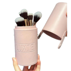 Bộ cọ LUXIE 7 cây (kèm ống đựng cọ - hồng)