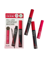 Mascara CLIO kill lash (set 2 cây + 1 tẩy trang) - 01 long curling