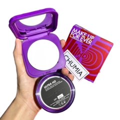 Phấn phủ MAKE UP for ever ultra hd 6.2gr (nén - hộp tím) - #01 poudre