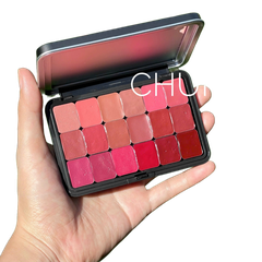 Bảng son bùn NQ lipstick 18 ô - (bảng nâu)