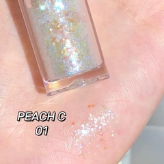 Nhũ mắt PEACH C champagne eye glitter 3.5g - #01 pure white