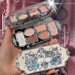 Phấn mắt FLOWER KNOWS swan ballet (thiên nga) 6ô - #01 white swan