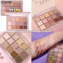 Phấn mắt UCANBE bảng 15 màu - #alomand peach