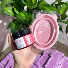 Sẹt giặt cọ (soap rửa cọ glorie + giậu giặt cọ)