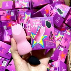 Mút tán nền LAKA Beauty Blender foam pop (SET 1 -- hồng to, đen nhỏ)