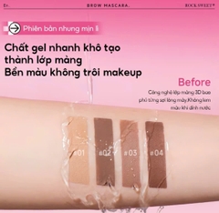 Mascara ROCK SWEET velvet mist color staying - #03