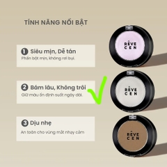 Tạo khối sáng REVECEN eye shadow - #V001 ivory