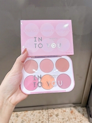 Má hồng INTO YOU you six color blush palette (công ty)