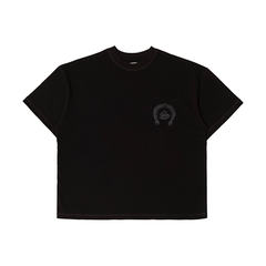 OWN LUCK BOXY T-SHIRT // BLACK