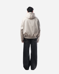 SAND KHAKI HOODIE JACKET