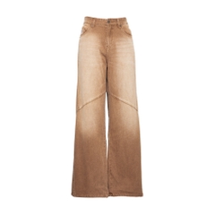 LOW - RISE FADED JEANS