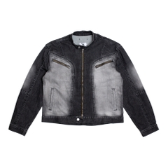 RACING BOXY DENIM JACKET