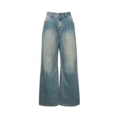 LOW - RISE FADED JEANS