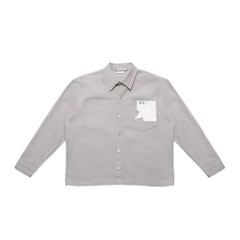 CREAM SHEEP BUTTON UP SHIRT