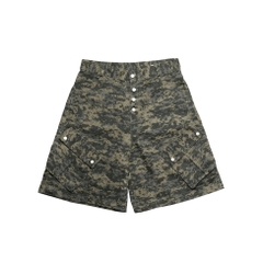 CAMO BUTTON SHORT
