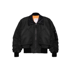 FORGE COLLAR BOMBER - BLACK