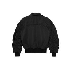 FORGE COLLAR BOMBER - BLACK