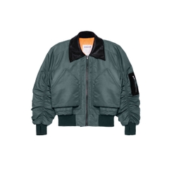 FORGE COLLAR BOMBER - DUSTY MOSS