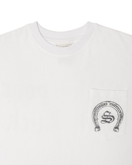 OWN LUCK BOXY T-SHIRT WHITE