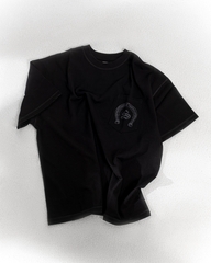 OWN LUCK BOXY T-SHIRT // BLACK