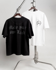 OWN LUCK BOXY T-SHIRT WHITE