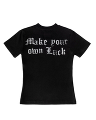 OWN LUCK BABYTEE // BLACK