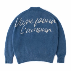 VIVRE POUR L'AMOUR KNIT - BLUE