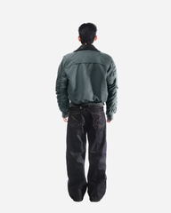 FORGE COLLAR BOMBER - DUSTY MOSS